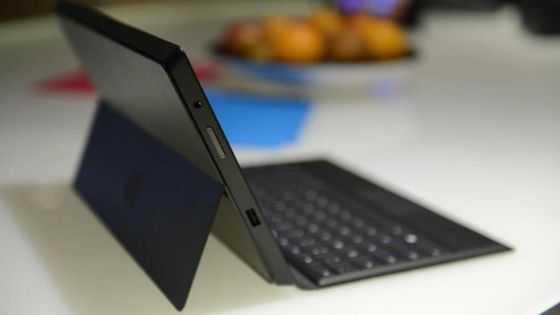 Computer of flat of Microsoft Surface Pro