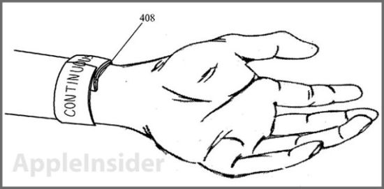 苹果于2011年8月提交名为“采用柔性屏幕的双向稳定设备”的专利申请