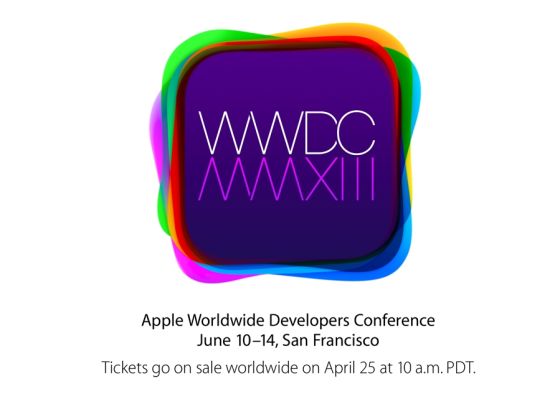 苹果目前已公布今年WWDC举行时间地点及票价