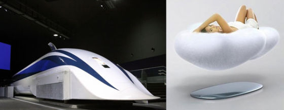 设想中的超导磁悬浮列车与室温超导“悬浮云”沙发