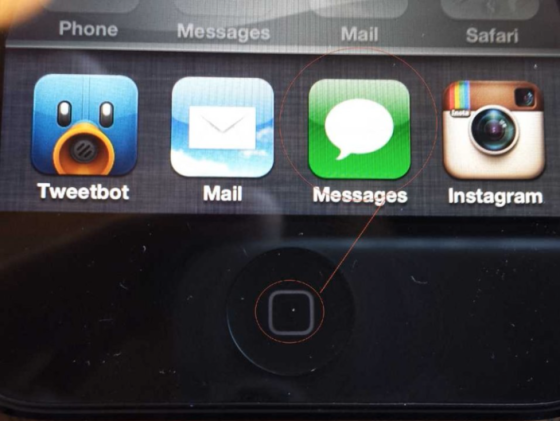 iPhone 5S将在Home按钮上加入指纹扫描仪