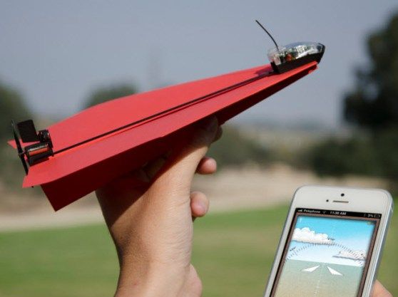 纸飞机控制套件:用智能手机遥控纸飞机|遥控|飞