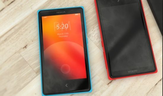 Nokia X渲染图 Nokia X渲染图