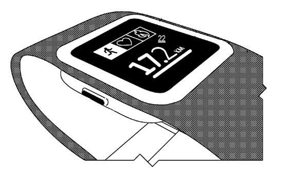 微软提交的智能手表专利申请文件