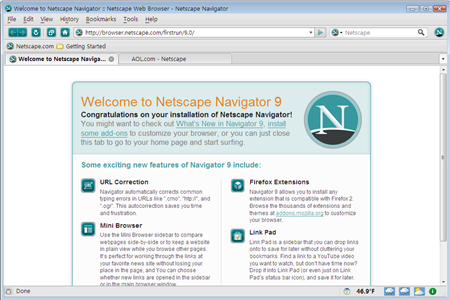 Netscape Navigator历史终结_软件