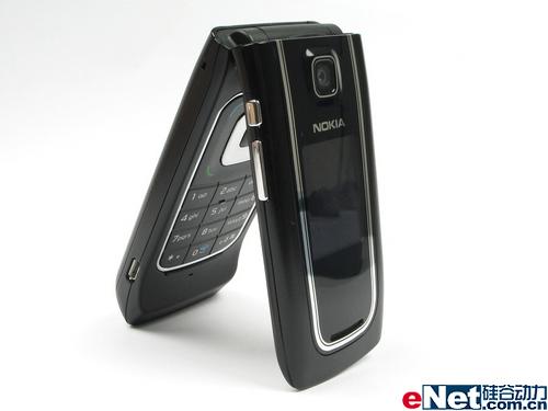 蛤壳式设计 诺基亚3G手机6555真机图赏(8)_手机