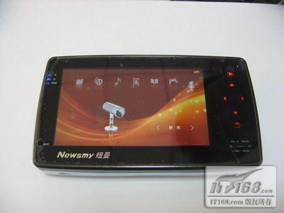 宽屏影院 支持Real格式120G纽曼A6售2199_数