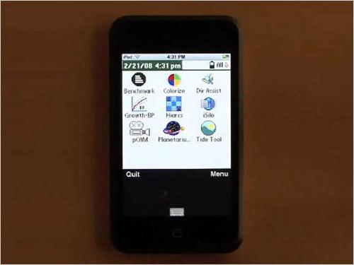 仿iPhonePalm全新触控式手机惊现