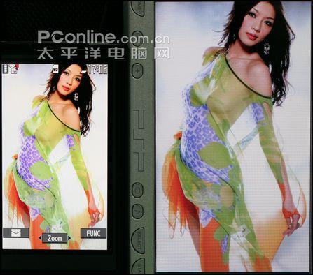 510万像素松下电视手机P905i外观评测(5)