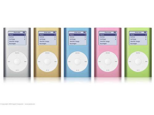 从2001到2008 历代苹果iPod产品回顾 从2001到2008历代苹果iPod产品回顾(2)
