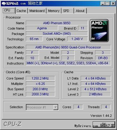 AMD����9850����3.1GHz�����¶�28��