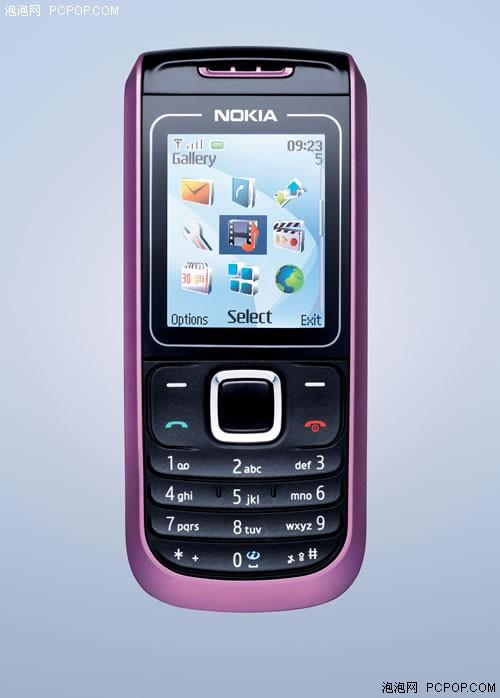 图为:诺基亚1680c手机