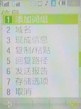 自由网络组合三星个性商务手机W599评测(10)