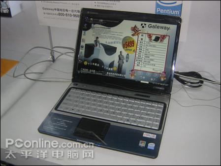 高清钢琴烤漆GatewayT6319c本5999元