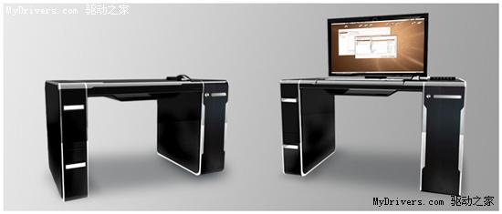 SyncDesktop:PC内置进桌子里