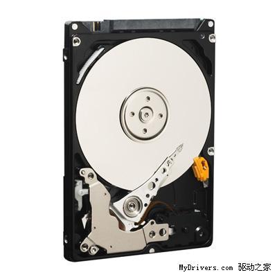 西数发布7200转320GB笔记本硬盘