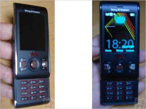 滑盖音乐精灵索尼爱立信W595真机现身