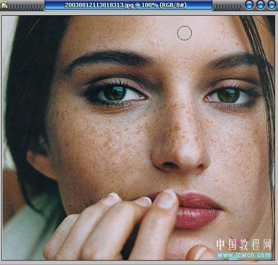 Photoshop�̳̣��Զ���ͼ��Ϊȸ��ŮĥƤ