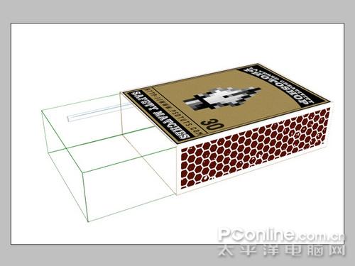 逼真Photoshop竟能做出3D火柴盒(4)