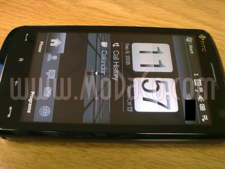 高清分辨率屏幕HTC全触屏TouchHD曝光