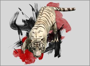 Photoshop̳̣ϻƬתΪˮī(2)