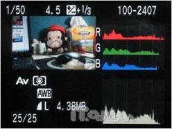 实时取景LiveVIEW功能佳能1000D评测(8)