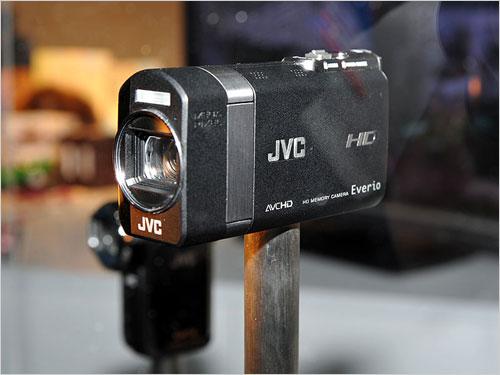 CEATEC2008JVC展出新款高清摄像机
