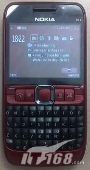 加3.5mm接口 诺基亚E71孪生兄弟E63曝光_手机