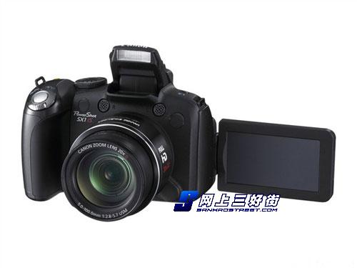 搭载FullHD功能佳能SX1IS售4300元