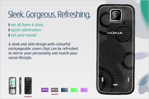 圣诞贺礼诺基亚摩登波普系列推新颜色