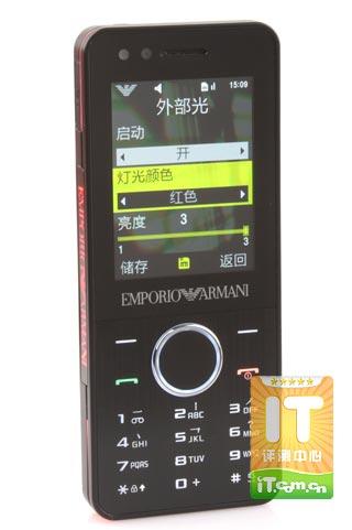 潮流炫彩造型三星阿玛尼手机M7500评测