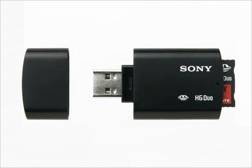 配套专用读卡器索尼推出MS-HX16G记忆棒