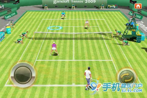 Gameloft强势反弹--实况网球体验评测_手机