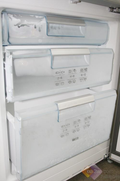 冷冻室抽屉实拍