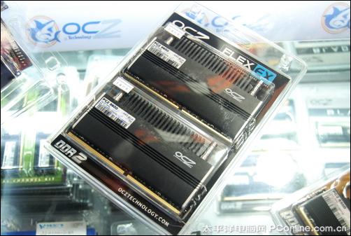 高端超频 极品内存 ocz4G水冷条套装_硬件