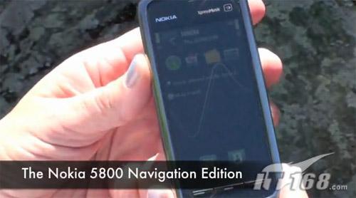 银色披风 诺基亚5800导航版真机抢看_手机