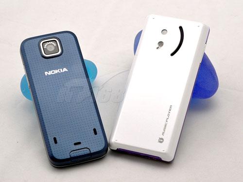 笑脸VS镜面OPPOZ101/诺基亚7310图赏