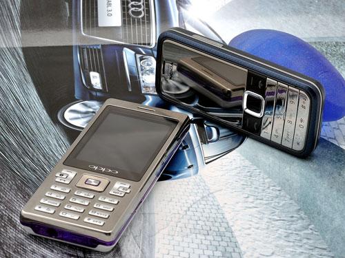 笑脸VS镜面OPPOZ101/诺基亚7310图赏