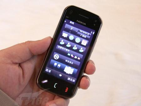 侧滑全键盘 诺基亚N97 Mini测前图赏_手机