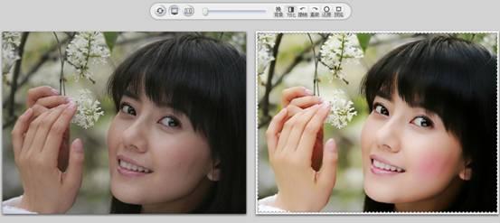 用可牛影像打造高圆圆邮票效果清纯<em>艺术照</em>_软