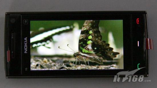 S60全触屏中文版诺基亚智能音乐X6评测(5)