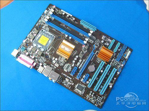 EPU节能+2倍铜 华硕极致P41主板550元_硬件