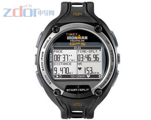 可测量实时速度 Timex新款GPS训练手表
