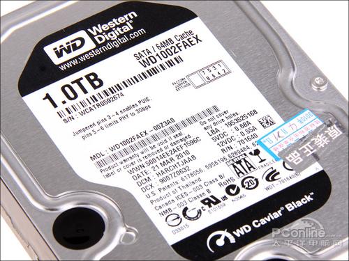最强1TB硬盘现身?西数新1TB黑盘评测