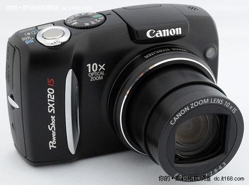 10倍光学变焦镜头 佳能SX120最新价1880元_