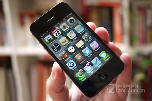 跌出一部中端机32GB无锁版iPhone4狂跌