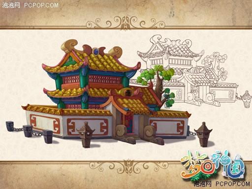 全手绘中国风《梦回神国》原画曝光_家电