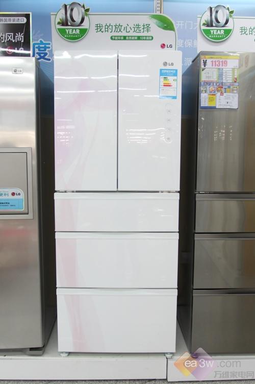 LG多门冰箱超大容积设计国美热卖中