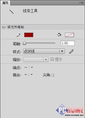 动画制作之路+flash+cs4线条工具