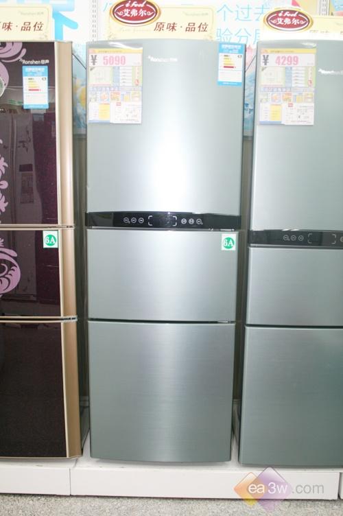 容声节能静音冰箱三门设计国美热卖